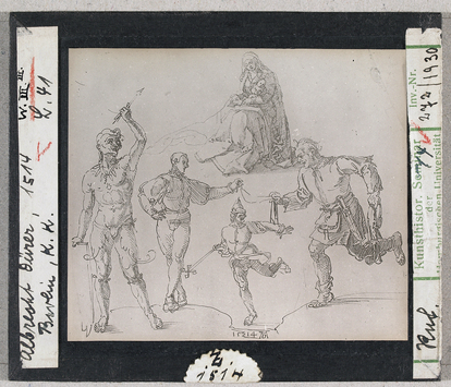 Vorschaubild Albrecht Dürer: Skizzen, Tänzer, Madonna. Berlin, Kupferstichkabinett 